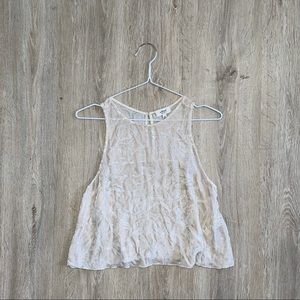 Wilfred Silk & Velvet Tank